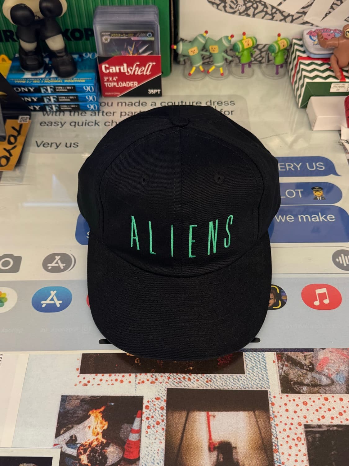 [OS] 브레인데드 x 에일리언 캡 블랙 상품이미지1