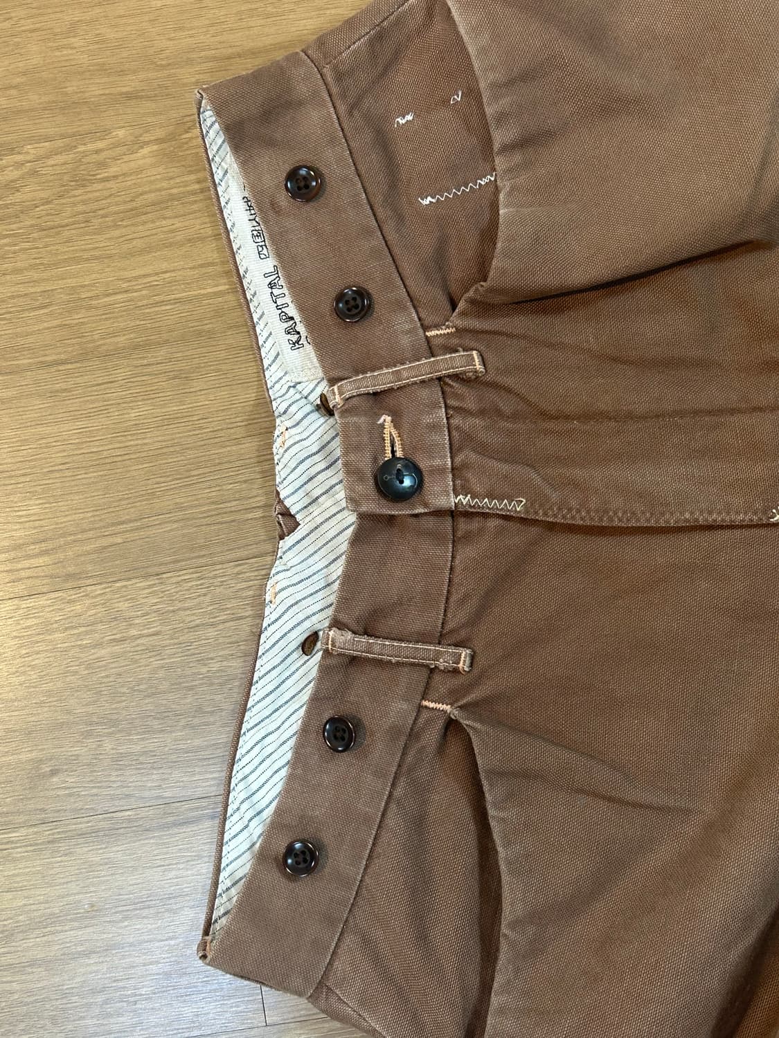 캐피탈 조퍼스 브라운 팬츠 (2사이즈) 상품이미지3