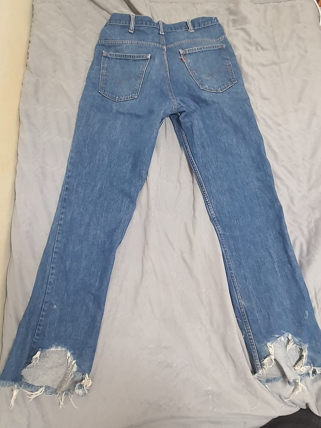 리바이스 오랜지탭 80s 646 벨바텀 부츠컷 상품이미지2