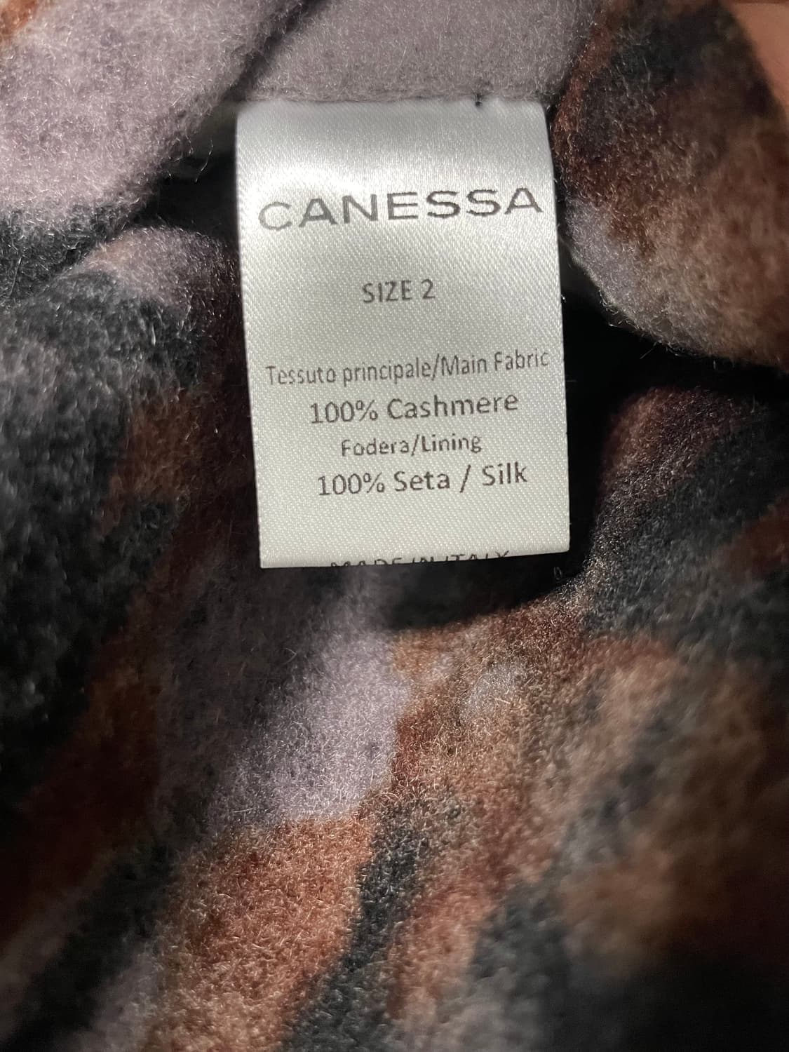 CANESA 남성 캐시미어 코트 상품이미지3