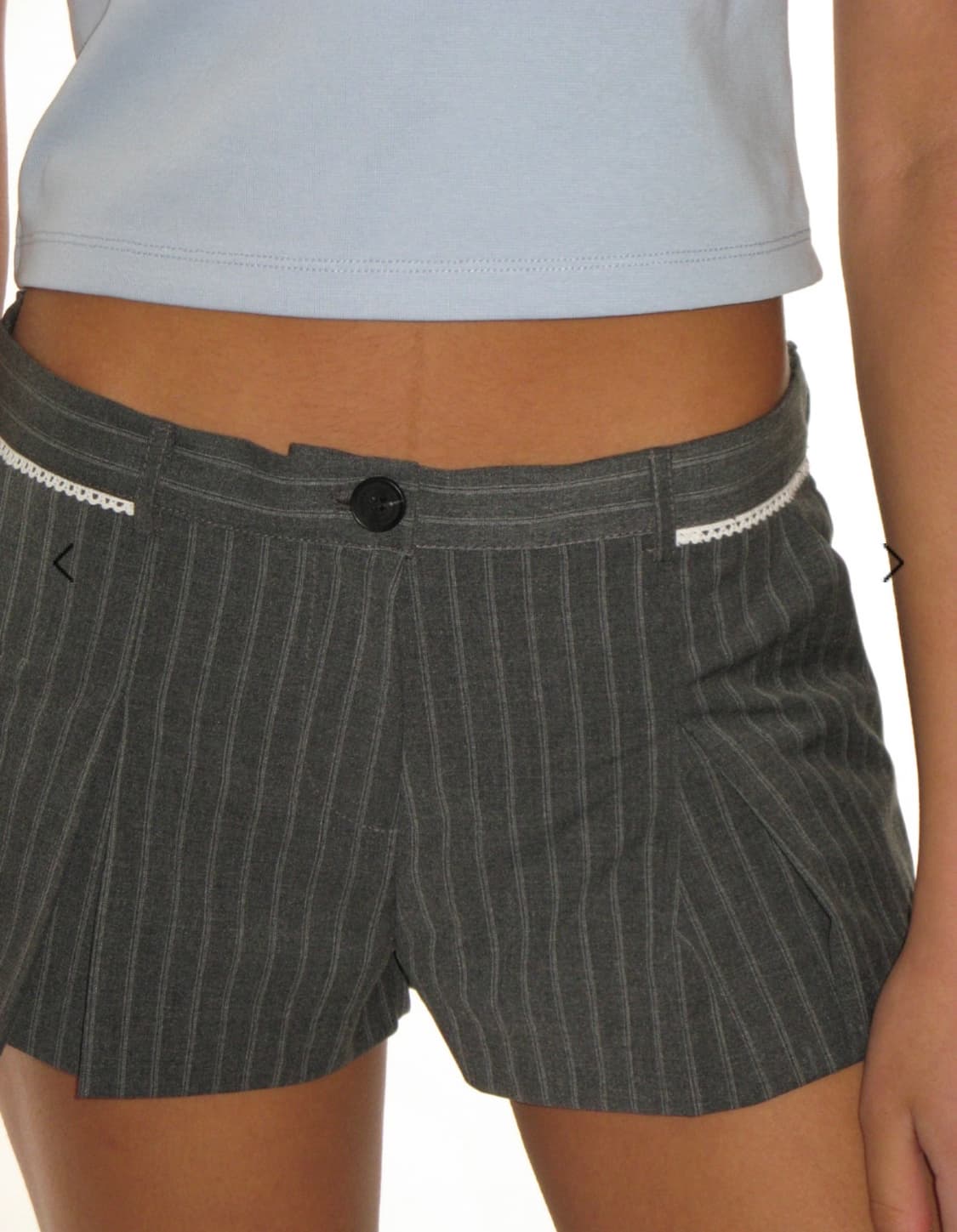 크랭크 CRANK LACE PLEATS MICRO PANTS 상품이미지3