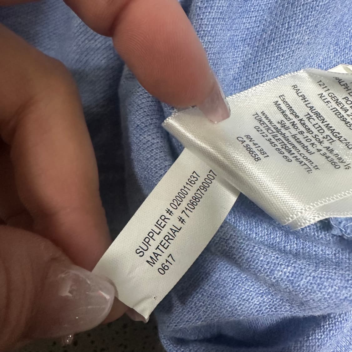 ✨ (바배) 폴로 랄프로렌 카라 롱슬리브 상품이미지4