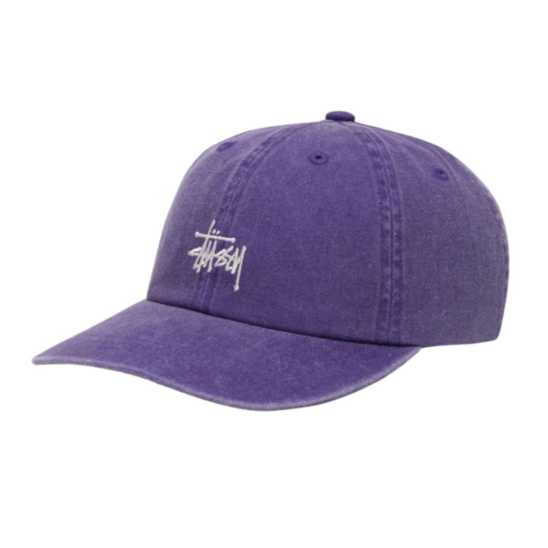 스투시 로우 프로 베이직 워시드 스트랩백 그레이프 캡 모자  상품이미지1