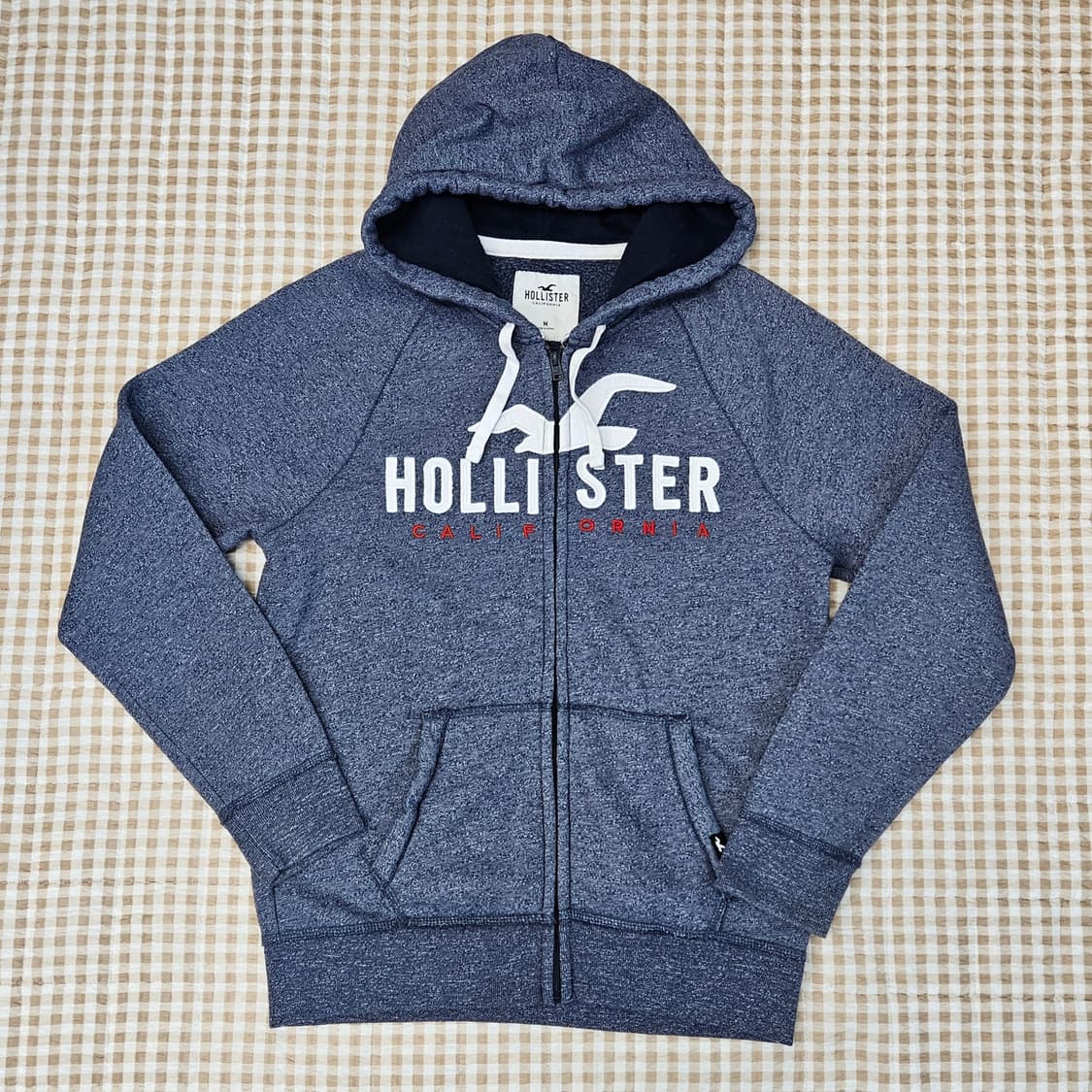 홀리스터 기모 후드집업 자켓 남자100 상품이미지1