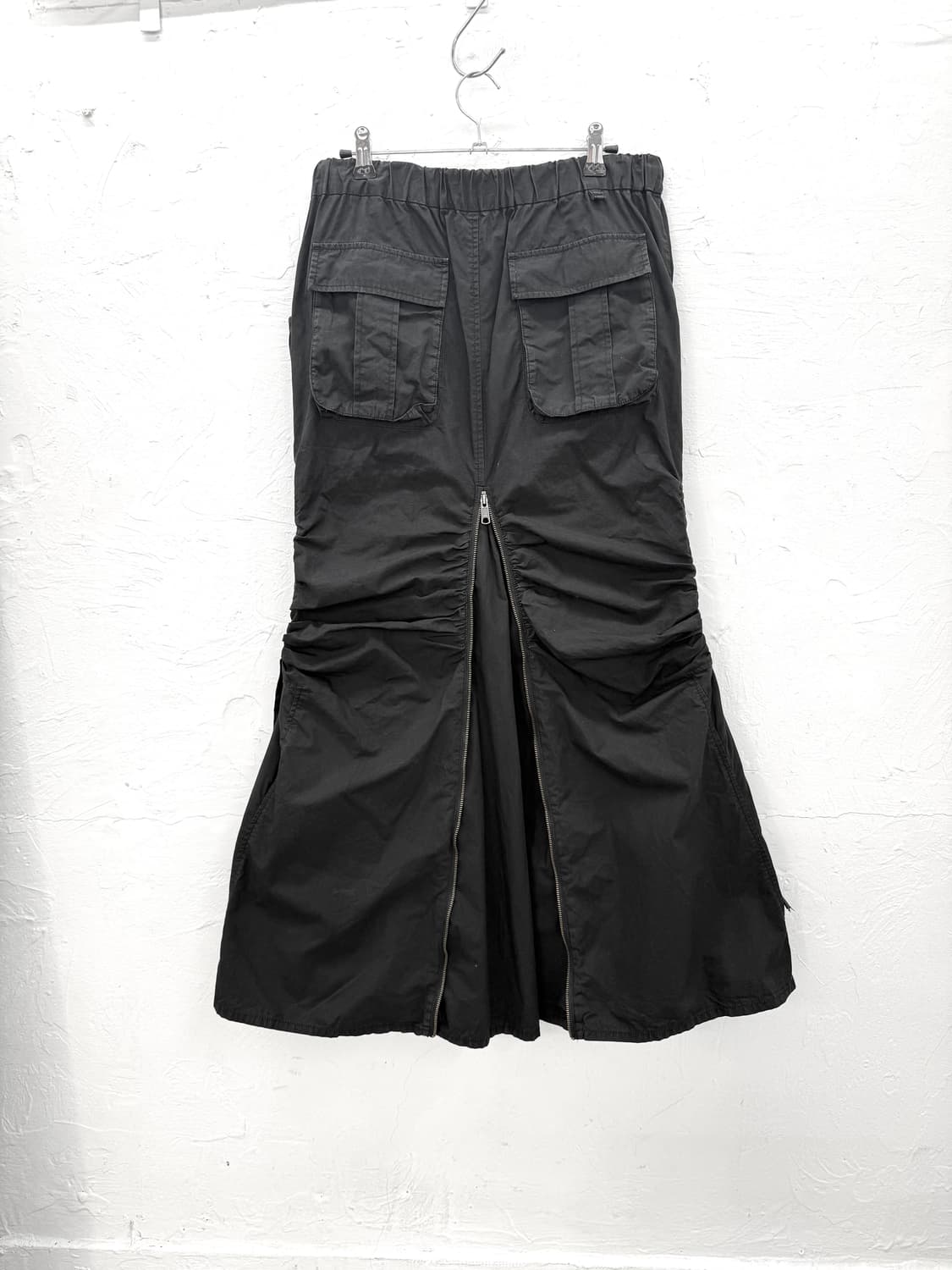 sly 셔링 집업 스커트 상품이미지5