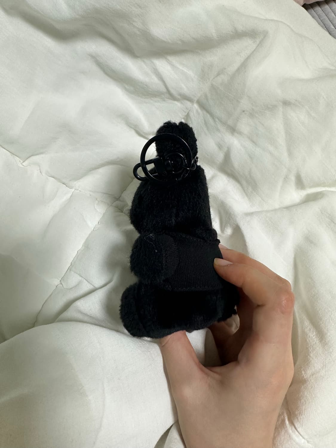 마뗑킴 블랙 버니 토이 키링 블랙 상품이미지4