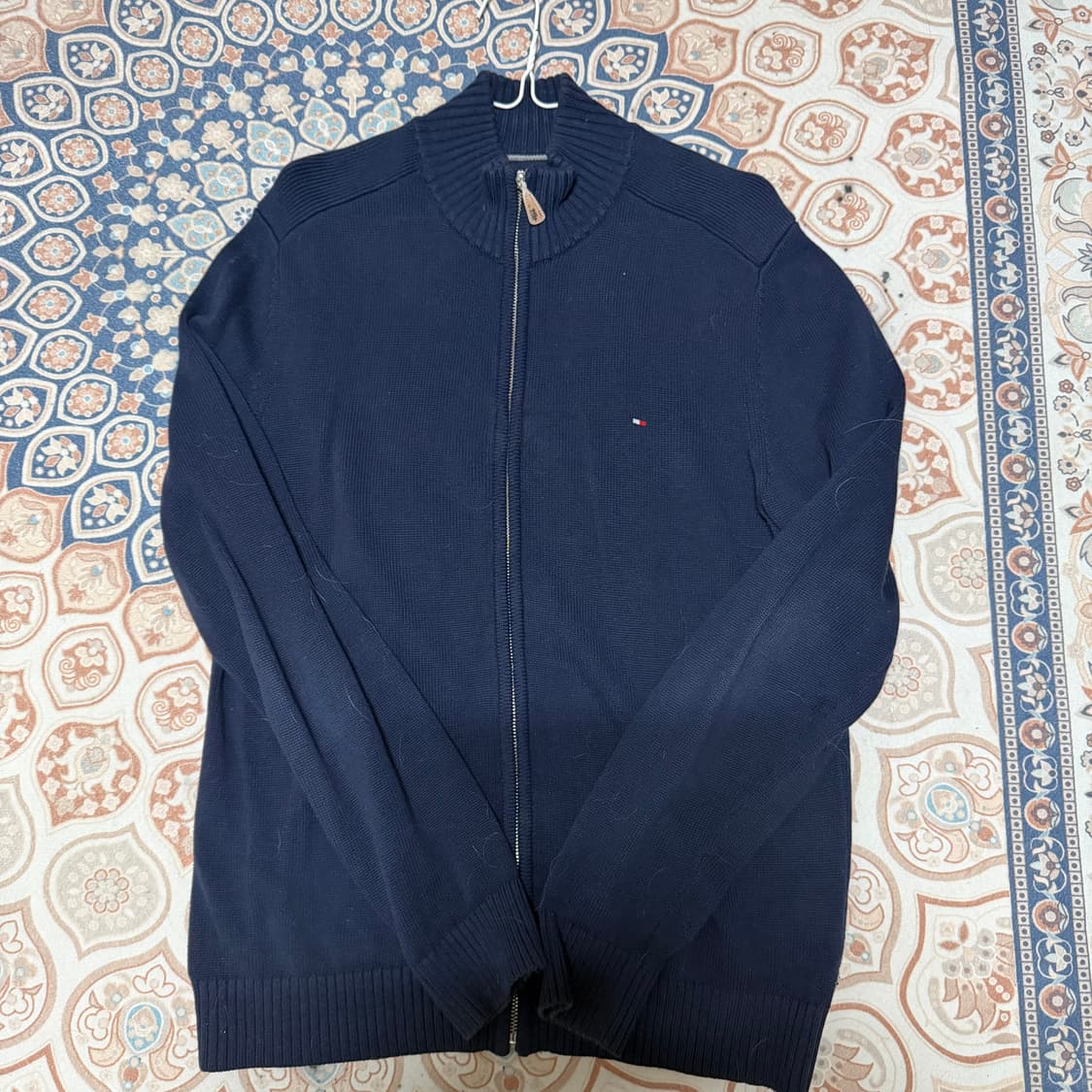 타미힐피거 니트집업 상품이미지1