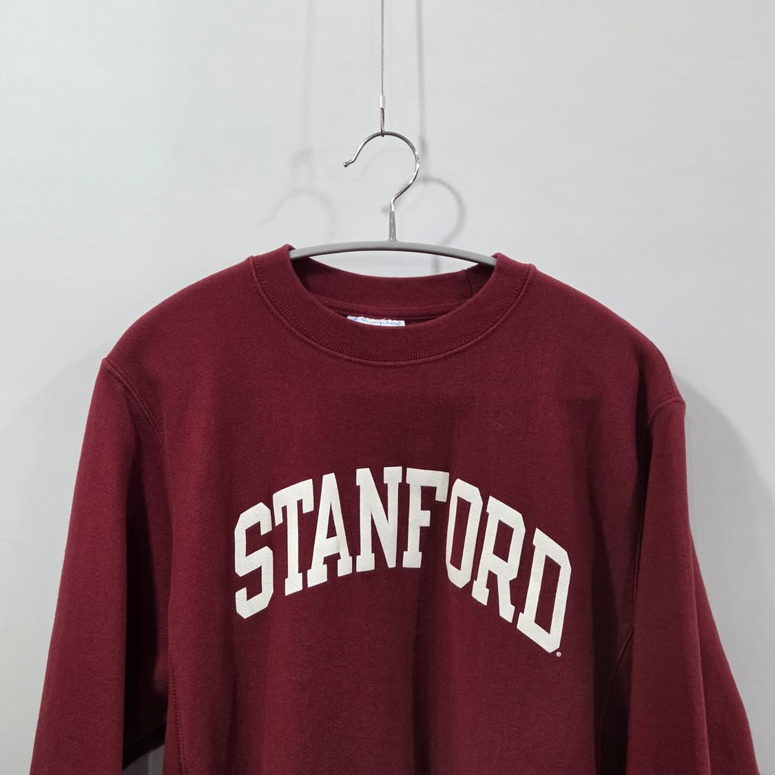 챔피온 블루택 리버스위브 스탠퍼드 기모 맨투맨 S 상품이미지2