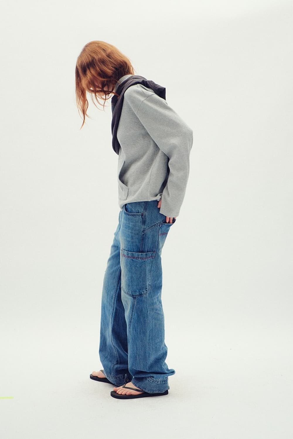 ERTR / side pocket 카고 데님 팬츠 상품이미지3