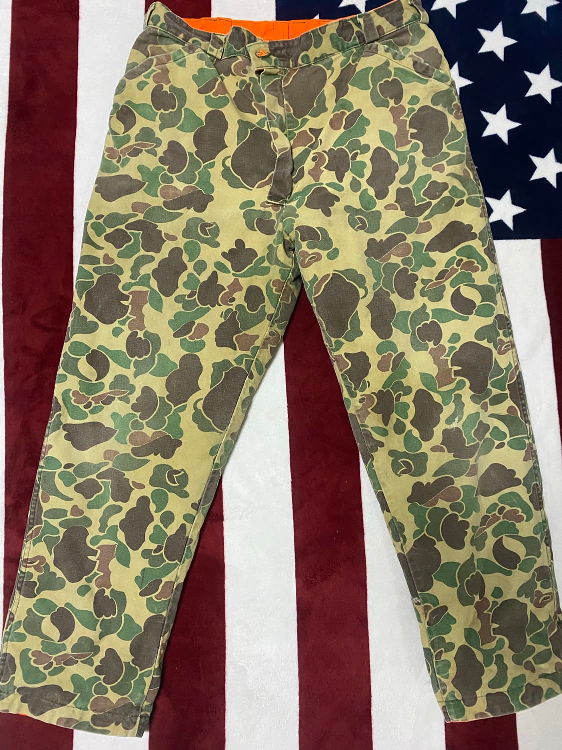 70s Sears 덕카모 헌팅 팬츠 상품이미지1