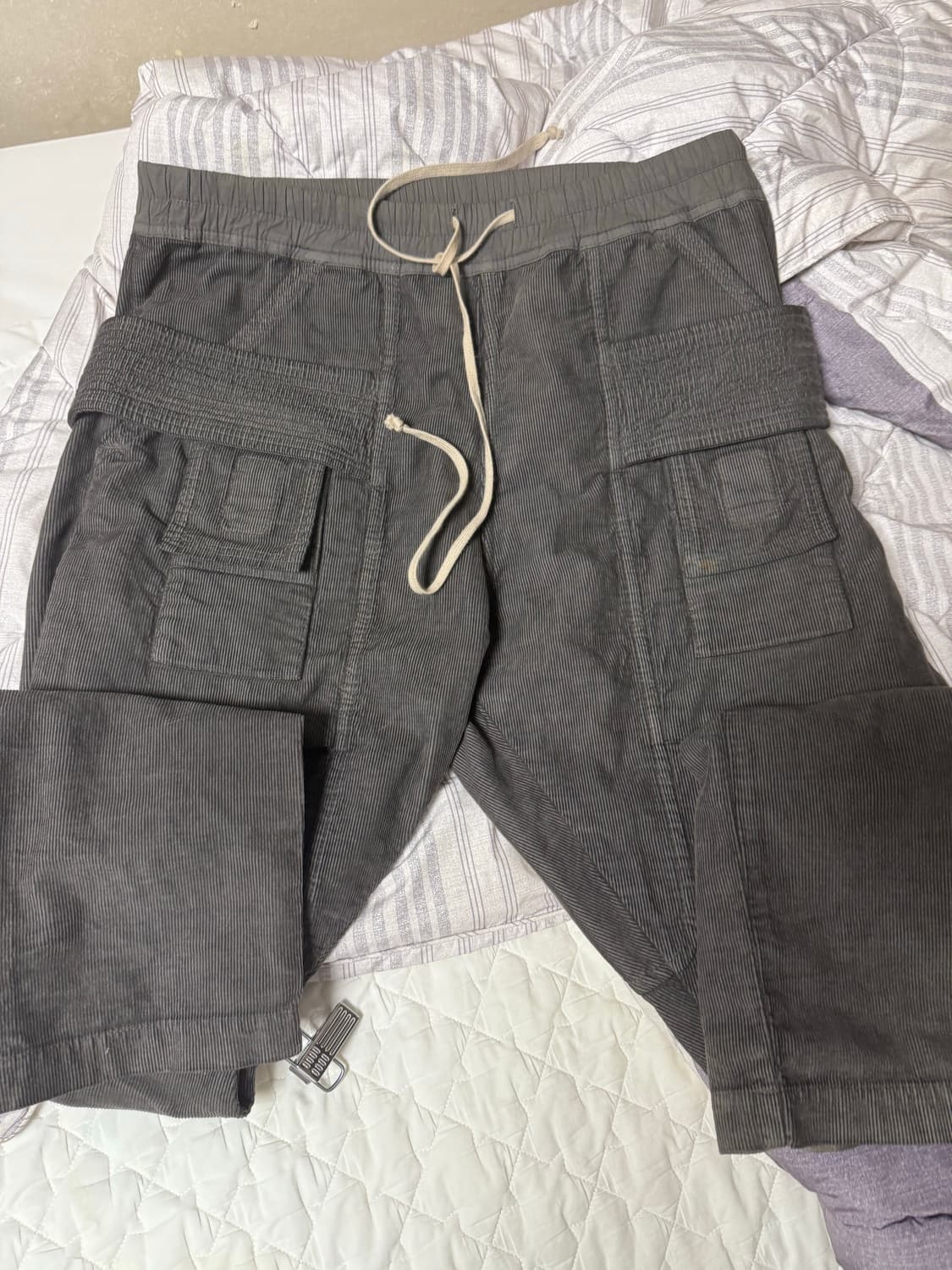 릭오웬스 코듀로이 태권도 팬츠  상품이미지1