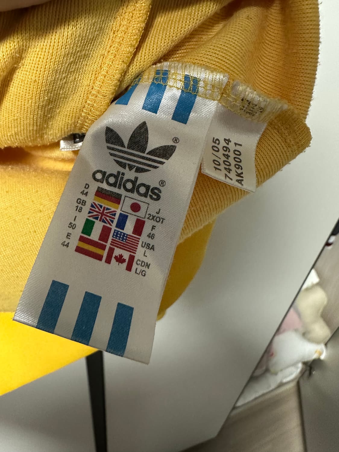 아디다스 져지 브라질 트랙탑 L 상품이미지3