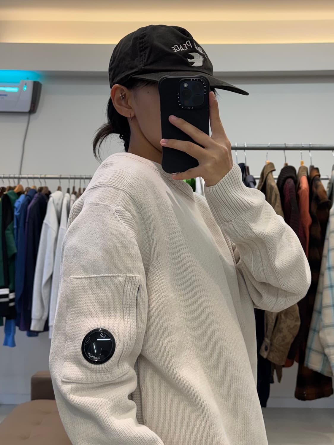 CP 컴퍼니 렌즈 와펜 크루넥 니트 상품이미지8