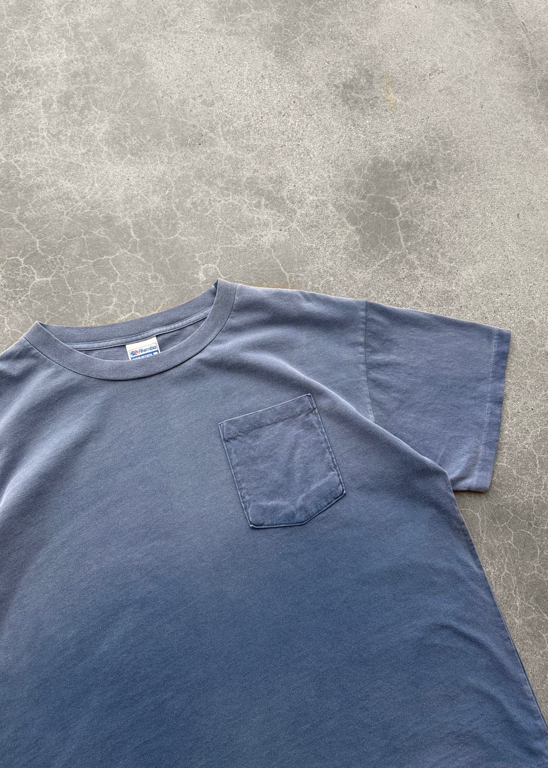 아킴보 클럽 체인피커 티셔츠 페이디드 블루 L 상품이미지3