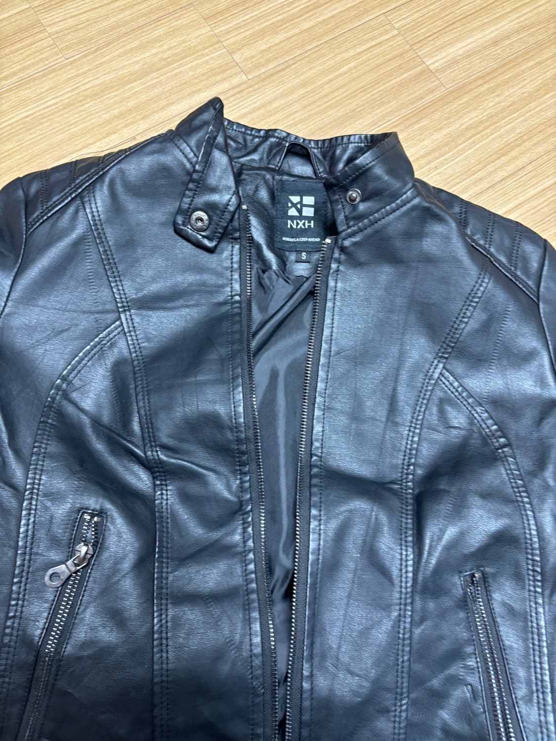 Nxh 락시크 바이커 레더자켓 상품이미지5