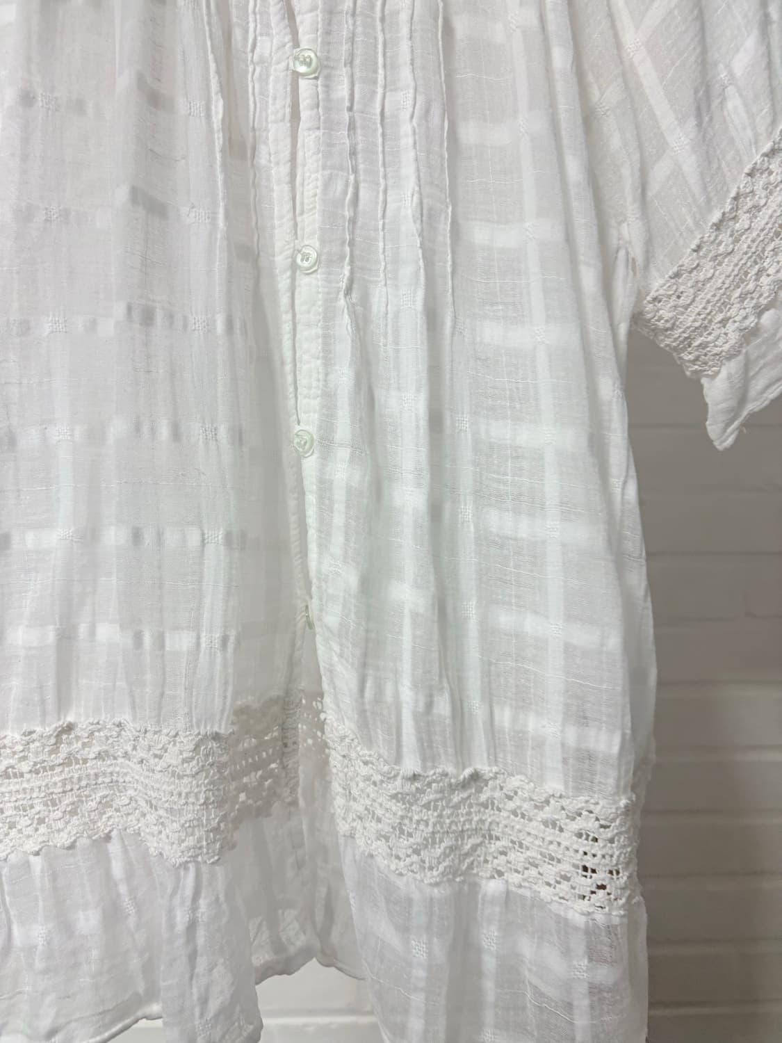 jpn vintage linnen blouse 상품이미지5
