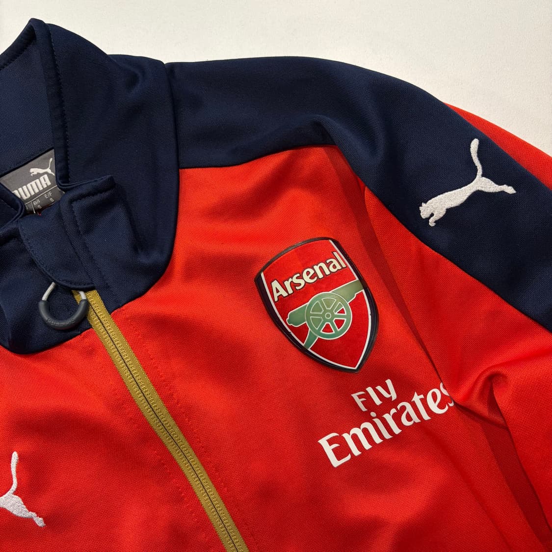 [S] 15s 푸마 아스날 트랙탑 져지 레드 D382 상품이미지4