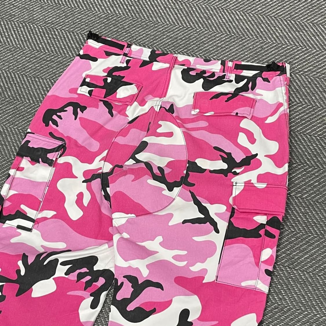 로스코 카모 패턴 카고 팬츠 v0148 상품이미지5