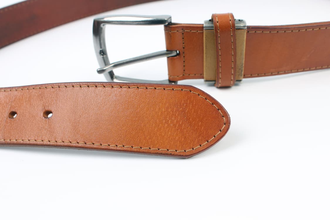 UNKNOWN Full Grain Leather Belt  상품이미지5
