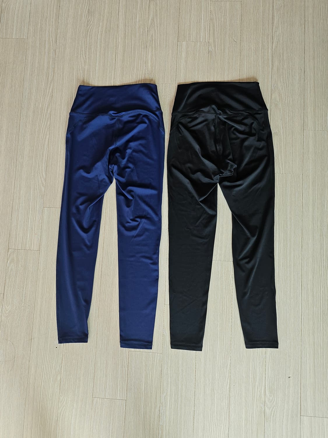 스컬피그 레깅스 S 네이비+블랙 세트 새상품급 상품이미지5