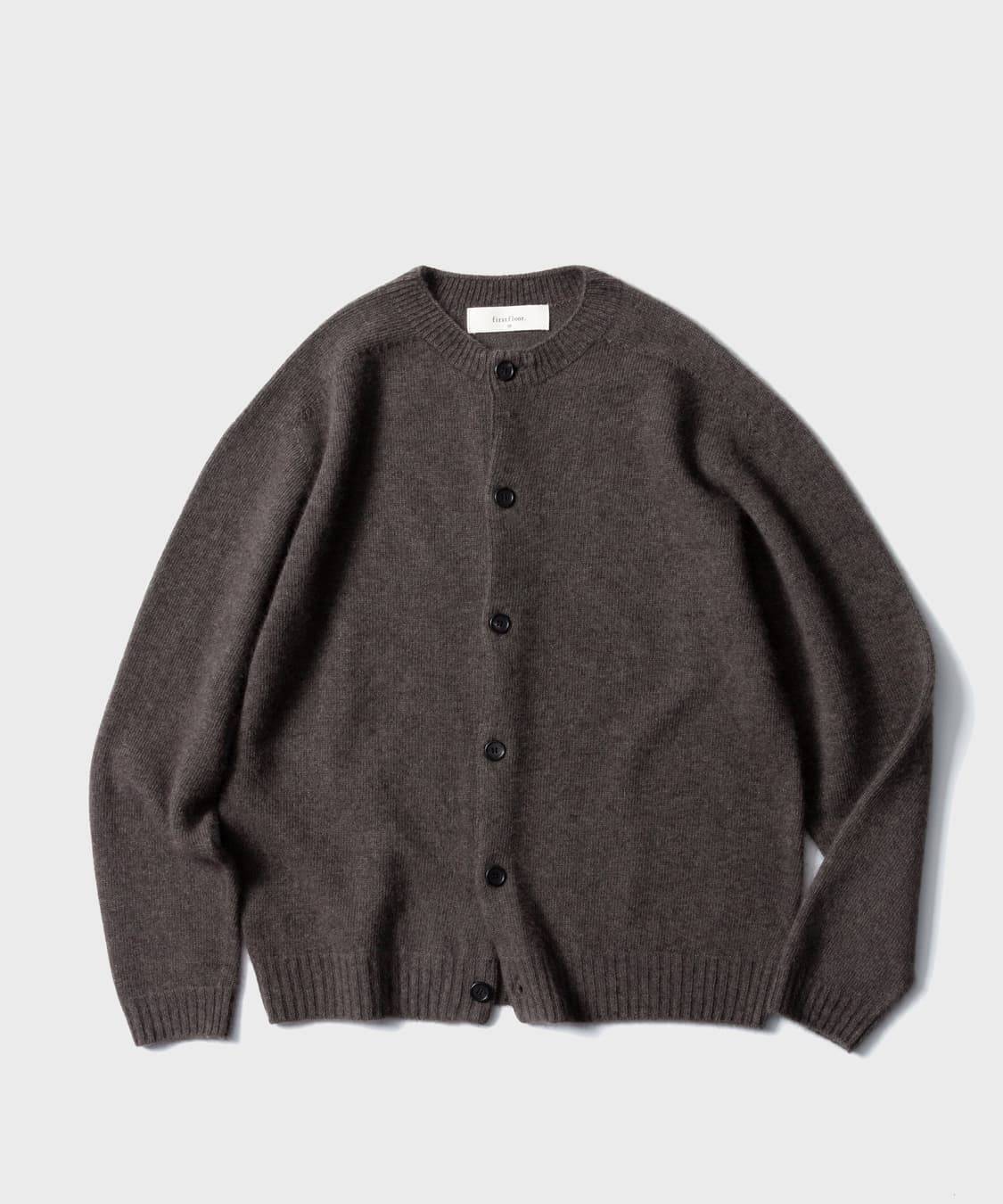 [48] 퍼스트플로어 베이비 알파카 가디건 (애쉬 브라운) 상품이미지1