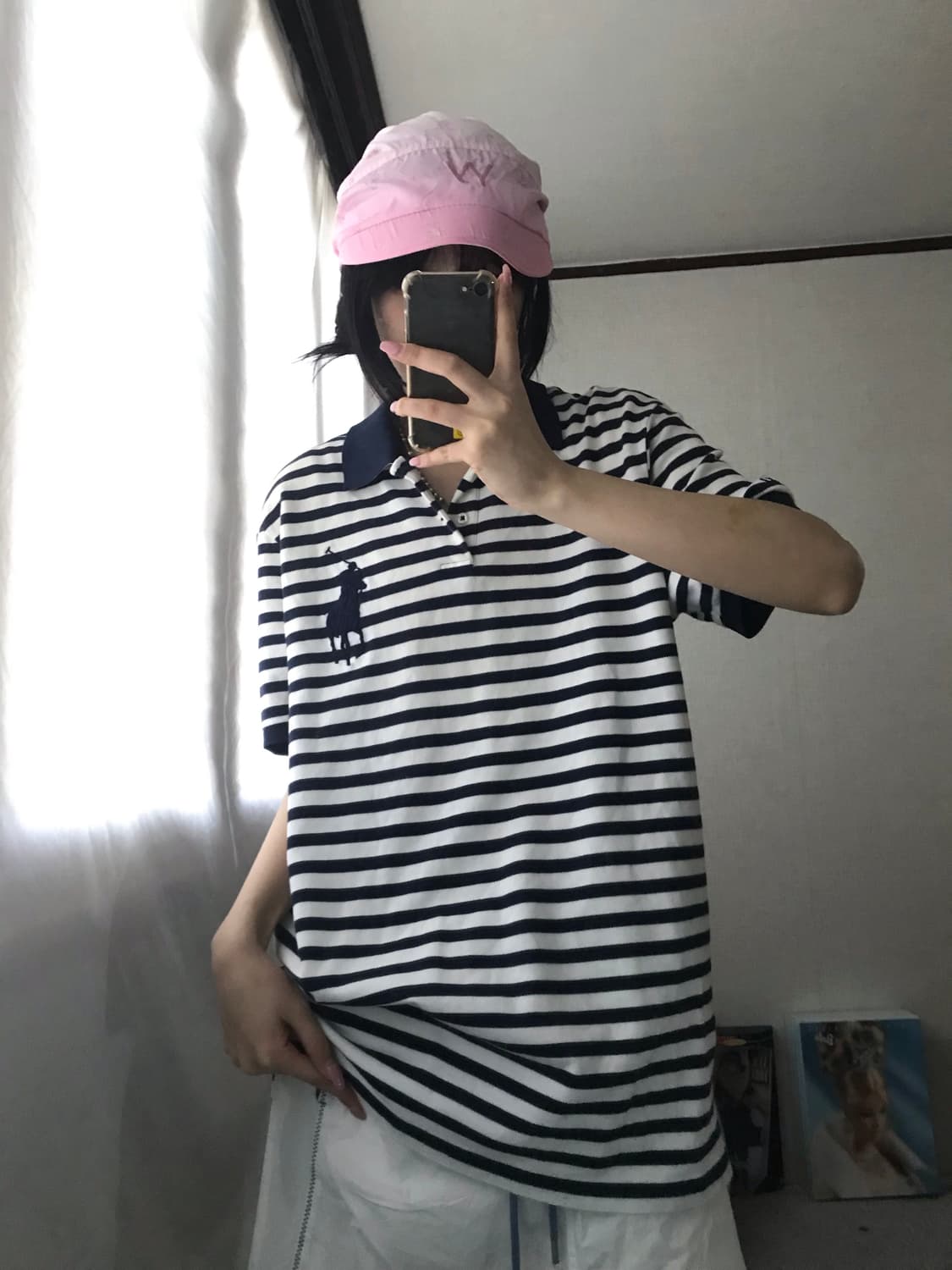 폴로 스트라이프 빅포니 반팔티셔츠 상품이미지1