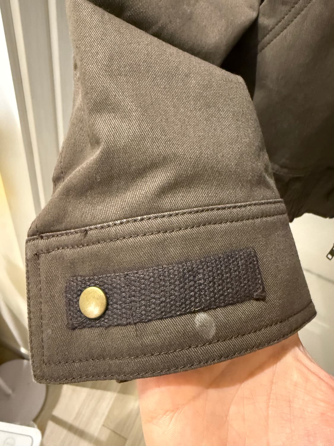 엘무드 워크 포켓 치노 블루종 자켓 브라운 48 상품이미지9