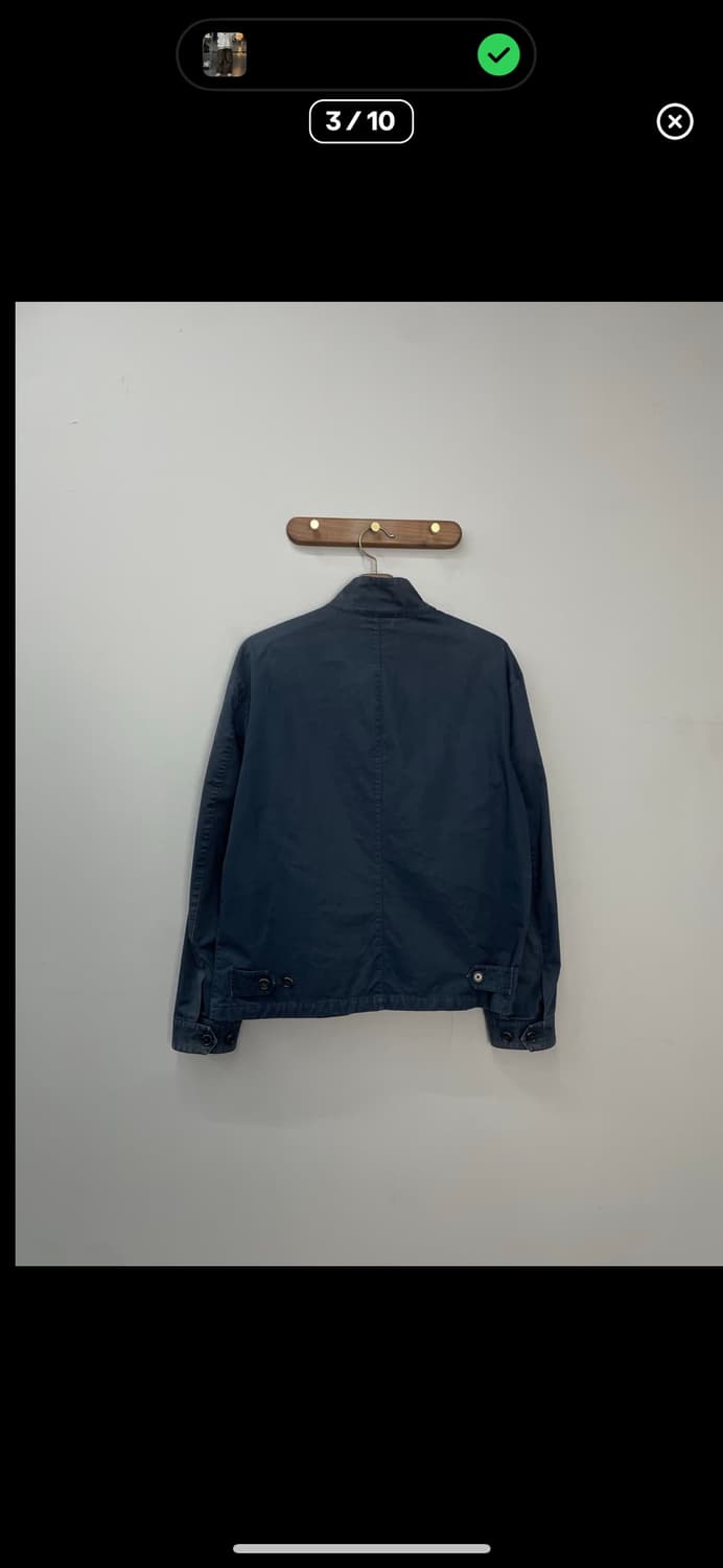 폴로랄프로렌 네이비코튼 트윌 바라쿠다 자켓 A2928 상품이미지3