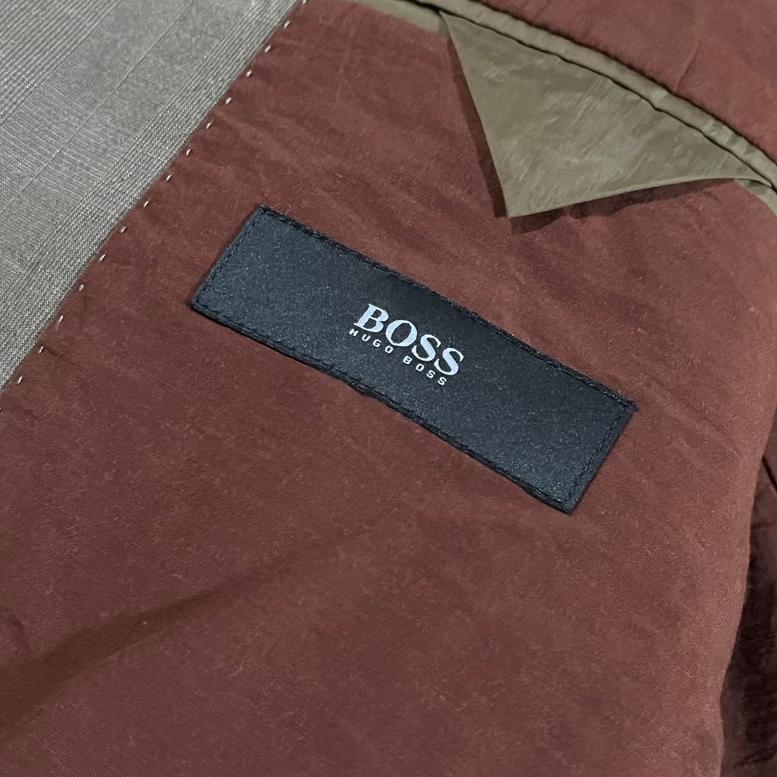 [107] 휴고보스 글렌체크 울린넨 자켓 상품이미지7