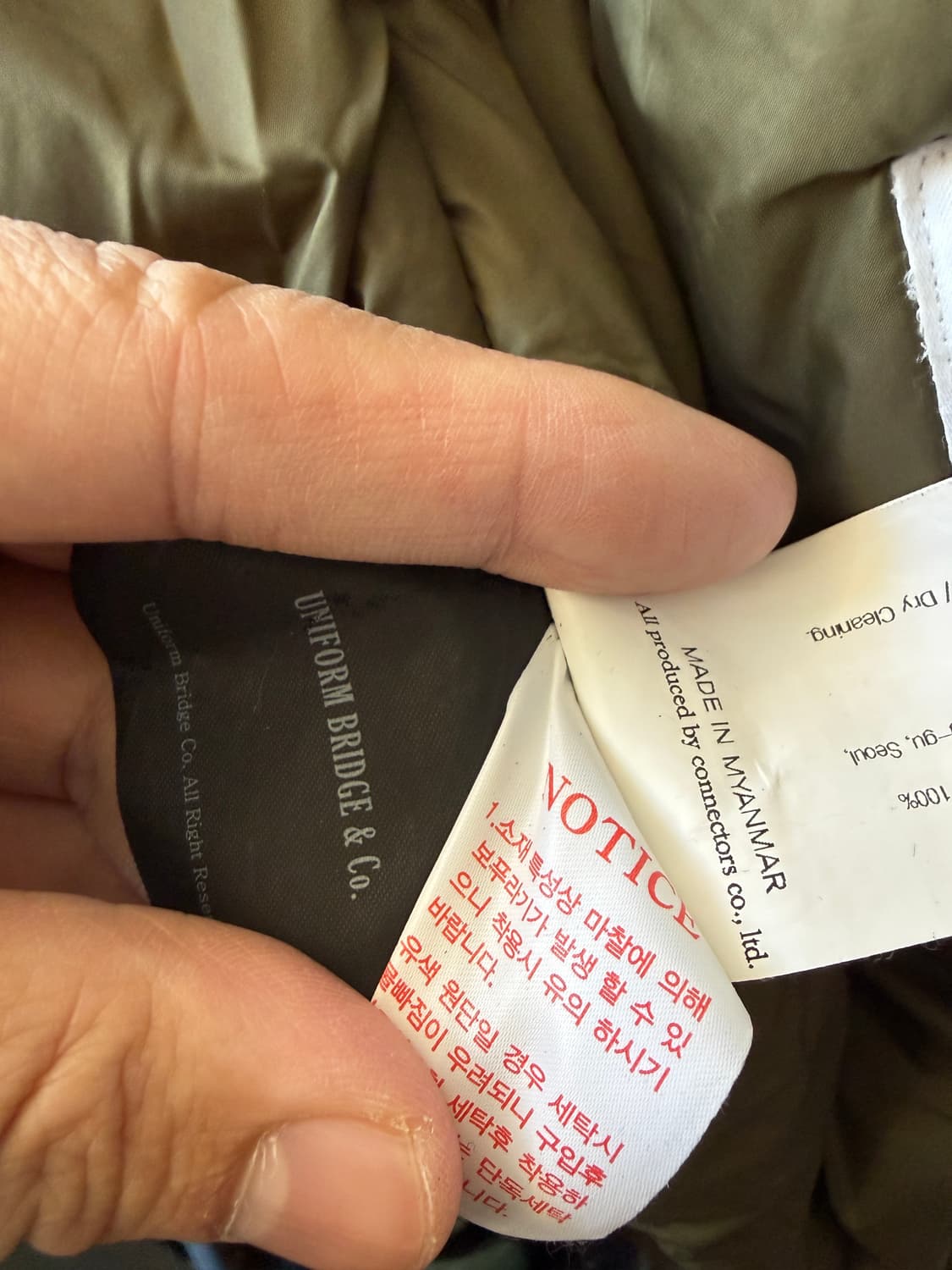 유니폼 브리지 x 마모트 레벨7 파카 110 투웨이 상품이미지8