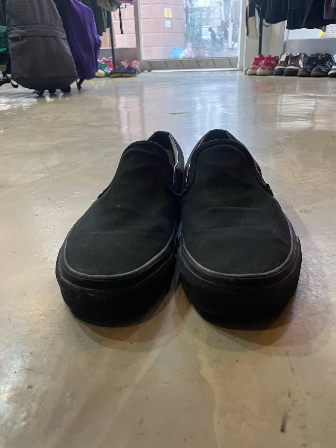 반스 슬립온 블랙 260 상품이미지3