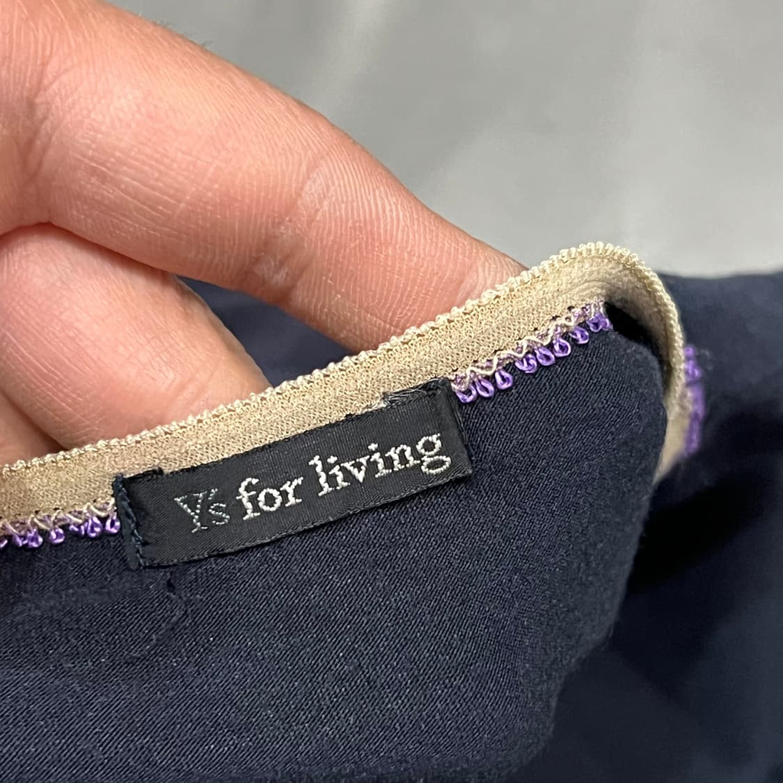  요지야마모토 디테일 롱슬리브 y16175 상품이미지5