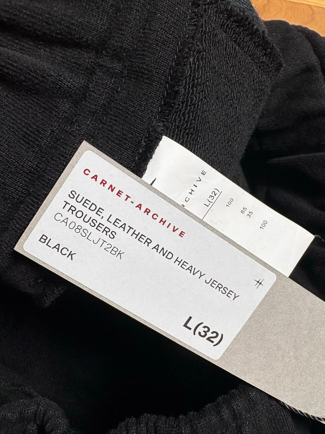 카르넷 아카이브 레더 스웨이드 팬츠 상품이미지7