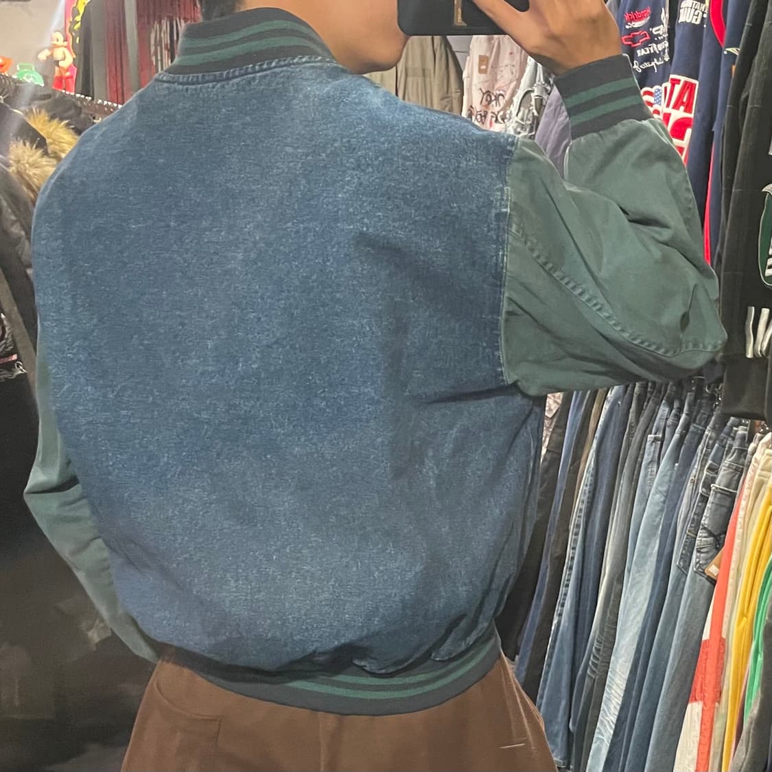 [IM] VTG 데님 바시티 자켓 상품이미지6