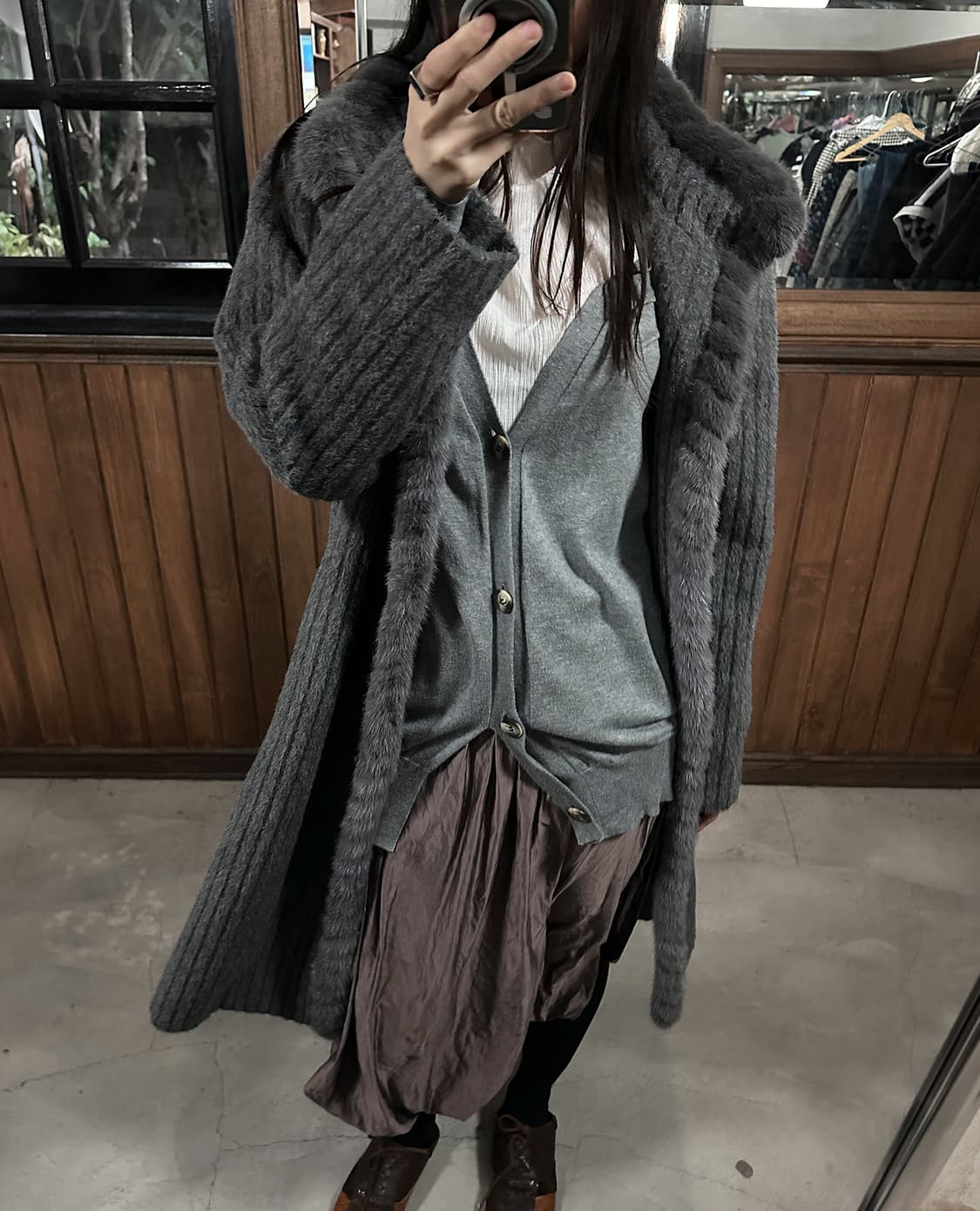 VIVIENNE WESTWOOD cut line cardigan 상품이미지3