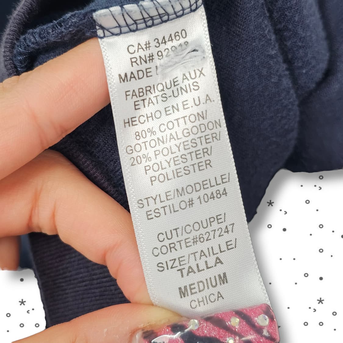 JUICY COUTURE 네이비 벨벳 후드집업 상품이미지7