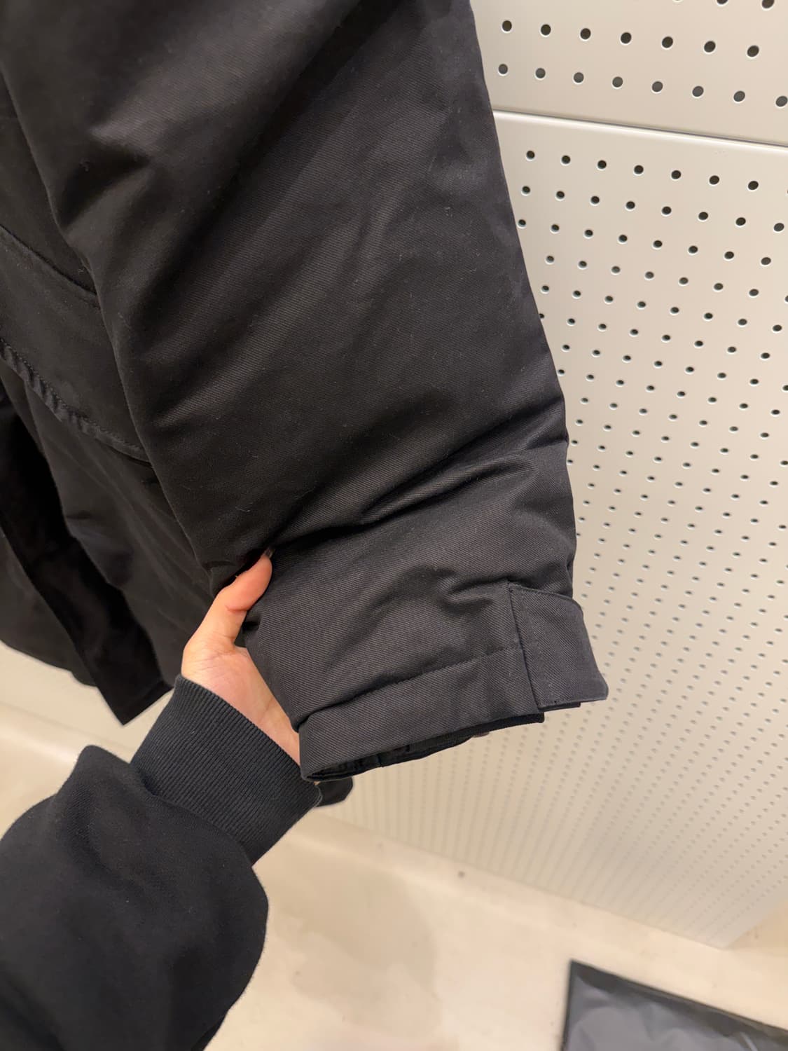 라퍼지스토어 블랙 빅포켓 오리지널 파카 U1291 상품이미지4