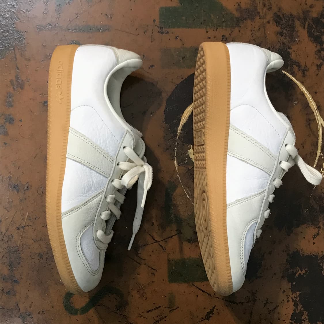 아디다스 아이보리 독일군 스니커즈 240 사이즈 상품이미지2