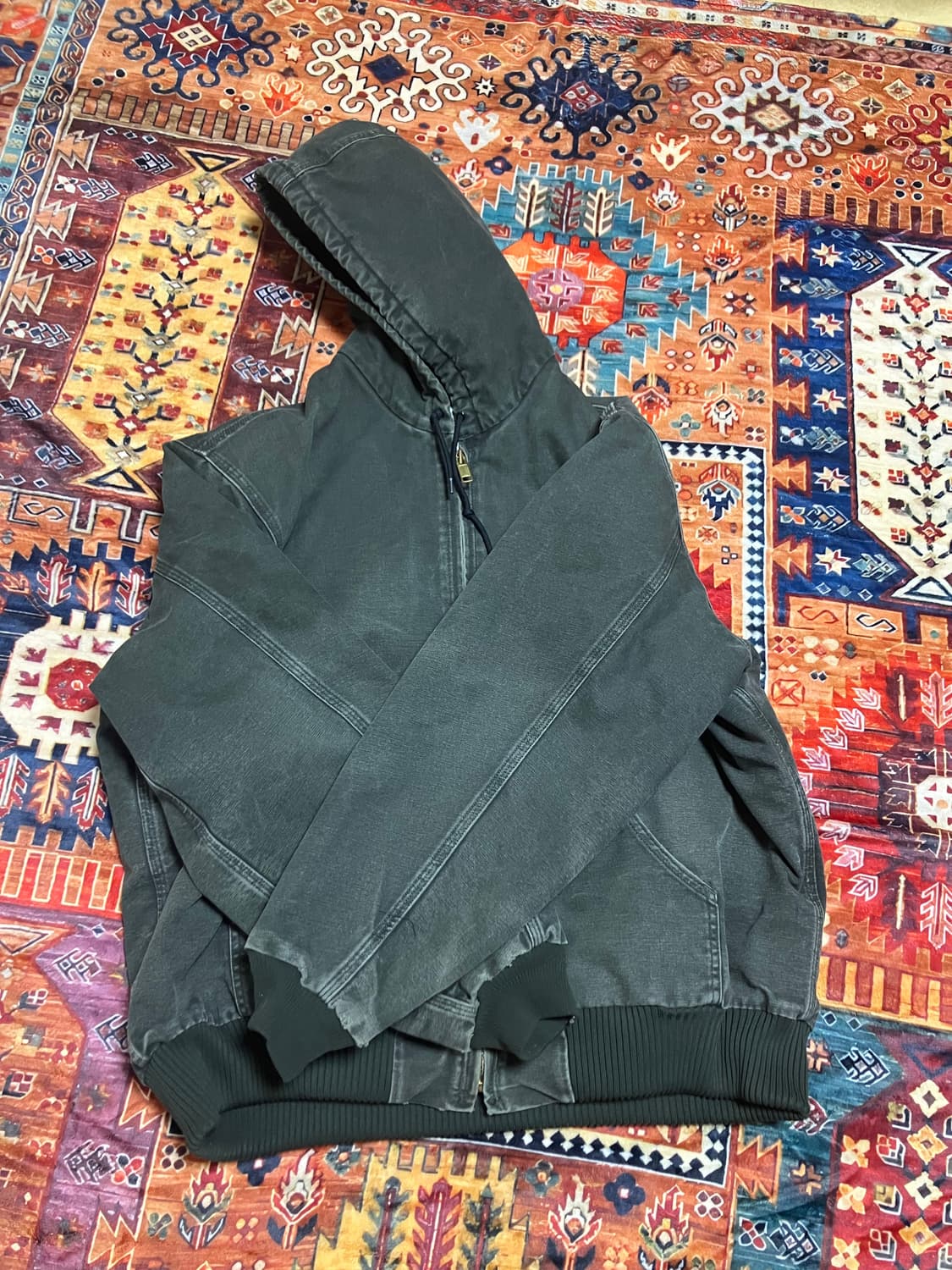 칼하트 액티브자켓 J130 모스그린  xl  상품이미지1