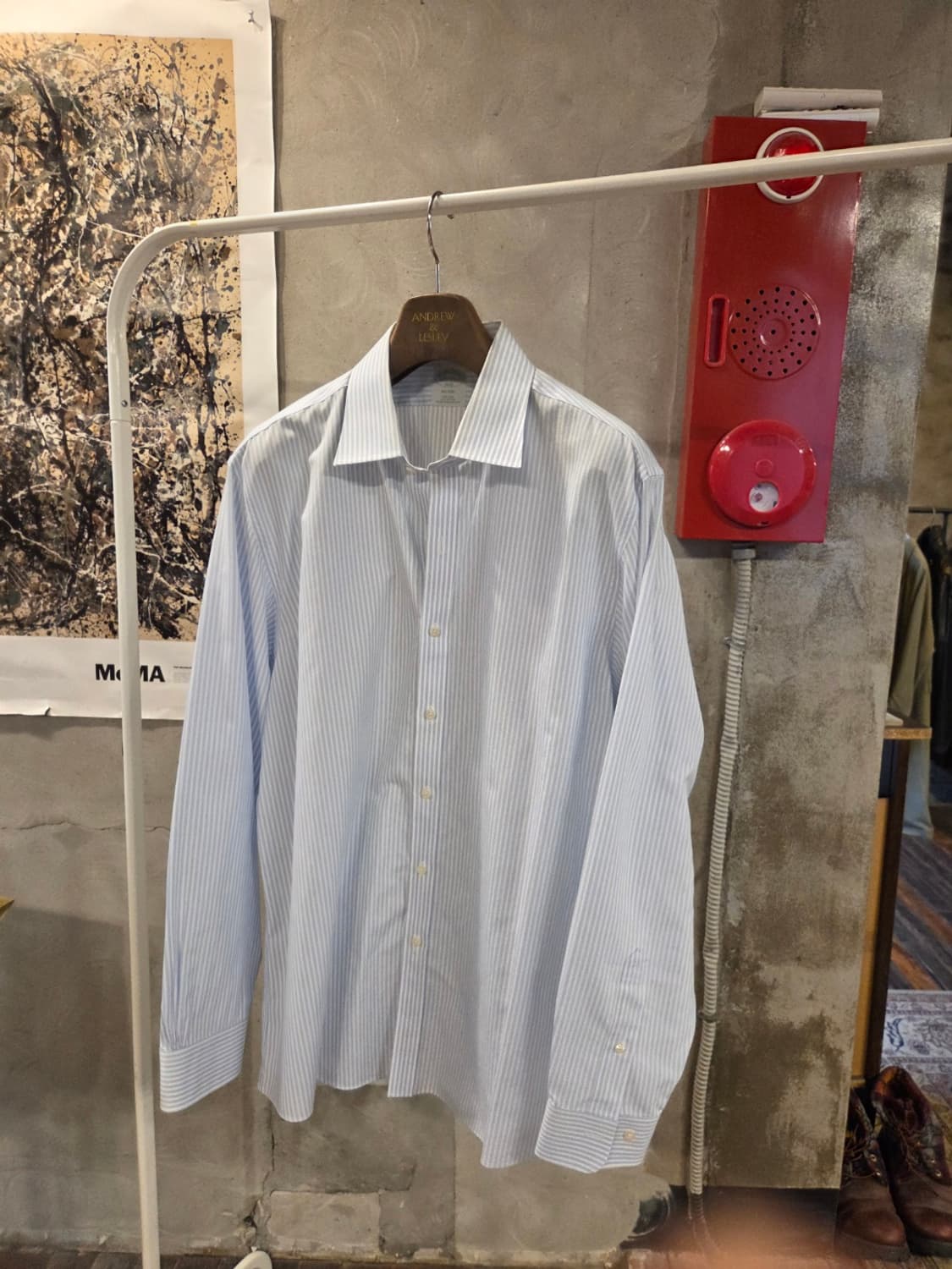 브룩스 브라더스 밀라노핏 드레스셔츠  상품이미지1