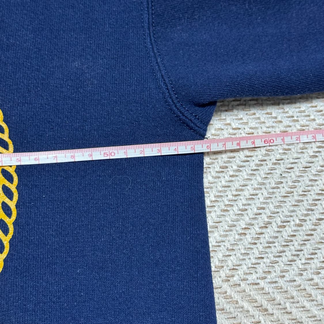 (M) 90s made in usa soffe 밀리터리 네이비 맨투맨 상품이미지4