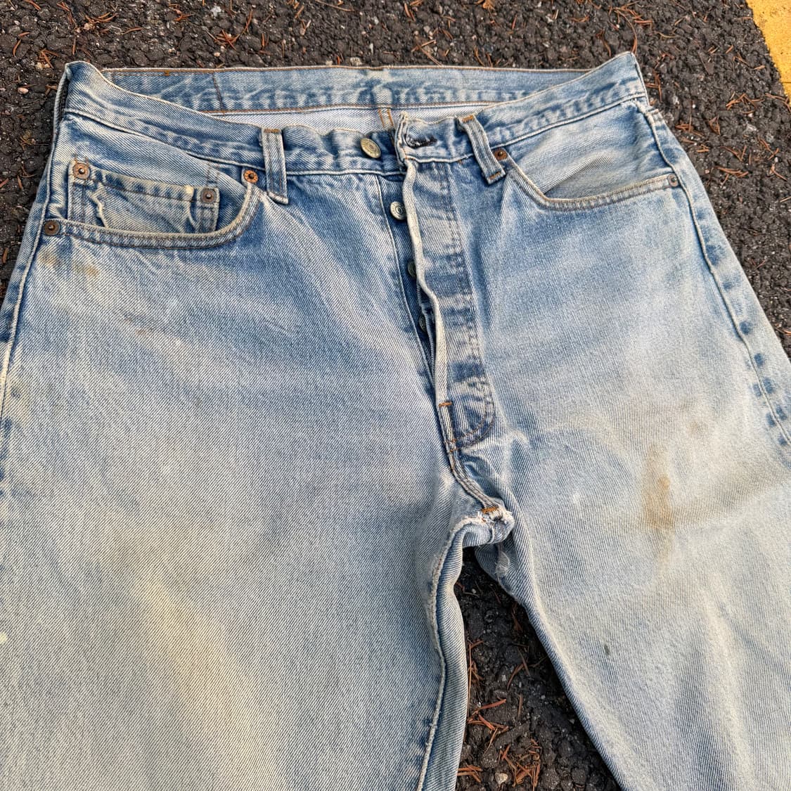 80s USA 빈티지 리바이스 501 66후기 셀비지 상품이미지3