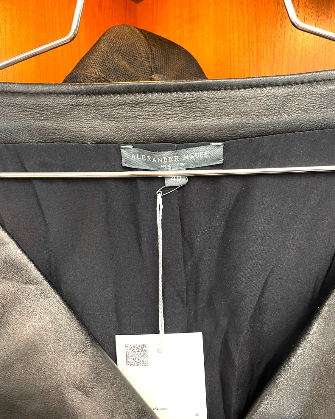 [40] 알렉산더맨퀸 2016FW 레더 퍼프 자켓 상품이미지5
