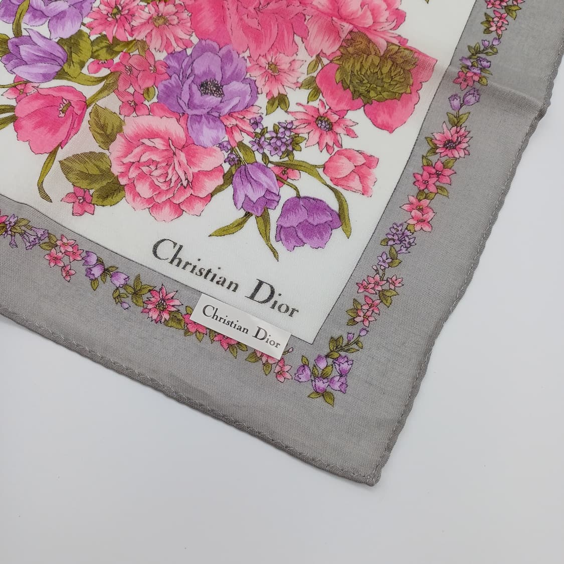 DIOR 디올 손수건 스카프 [BFS7491_0791-50] 상품이미지6