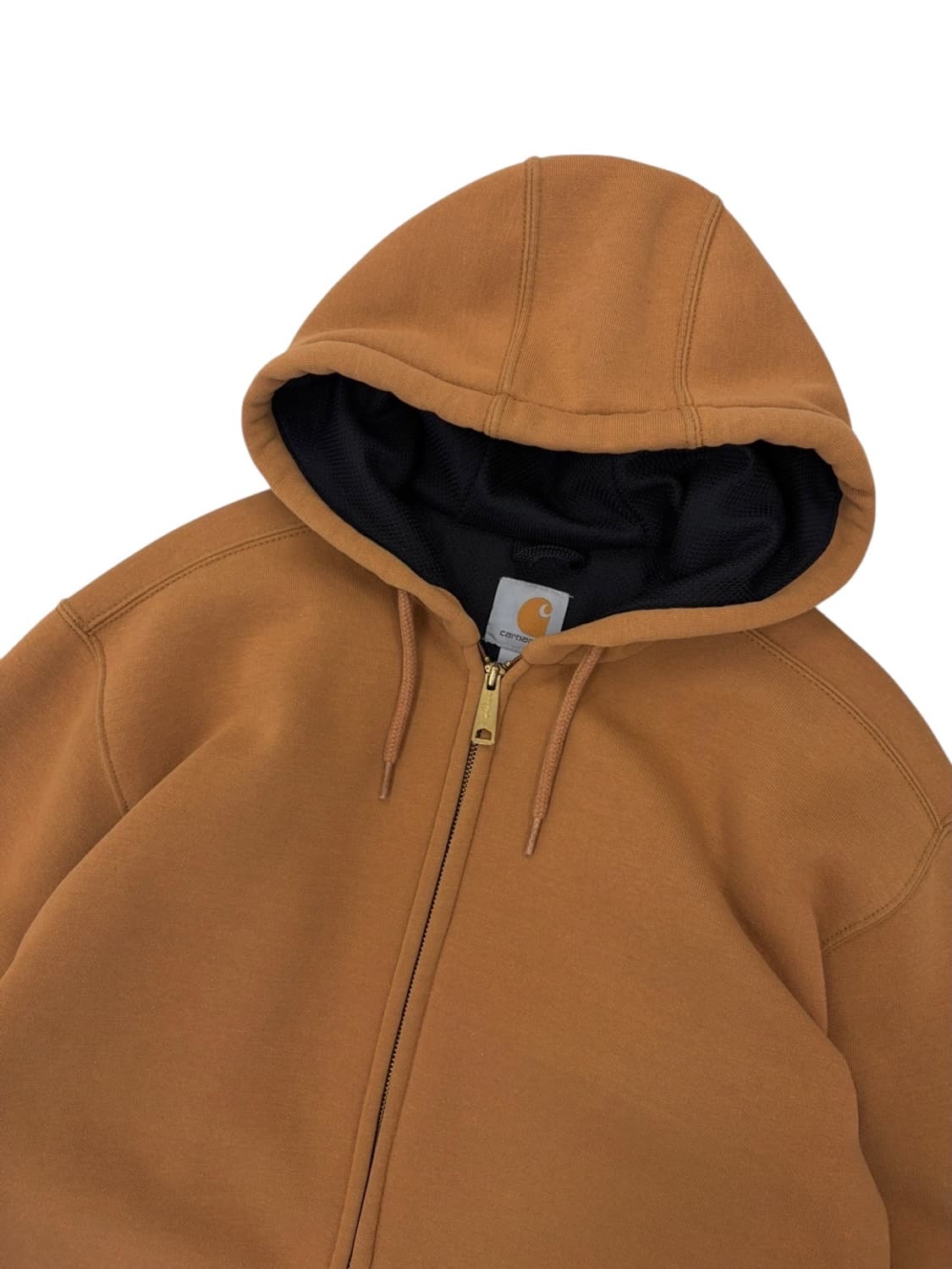 칼하트 써멀 후드집업 브라운 된장색 (S~XL) 상품이미지2