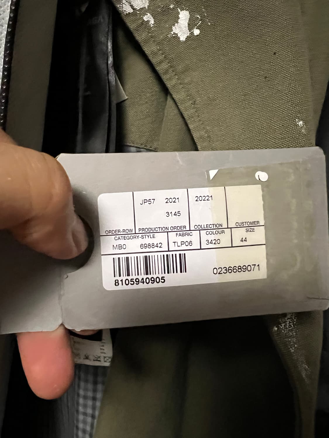 발렌시아가 아티스트 트렌치 코트 44 사이즈 상품이미지4