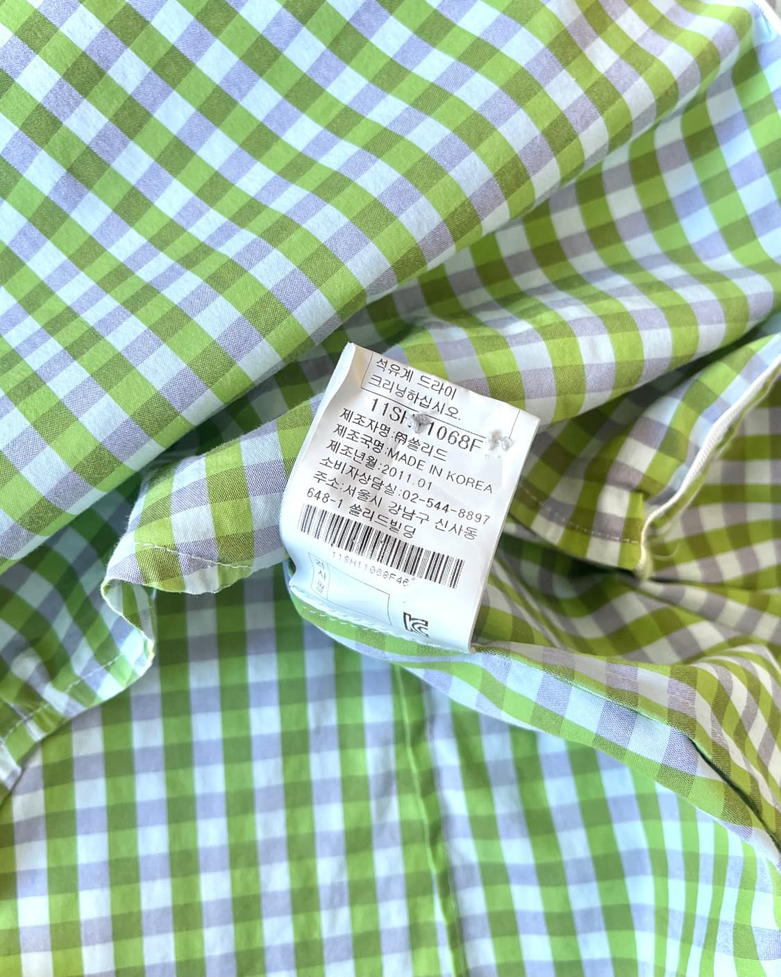 SOLID HOMME by WOO YONG MI 2011fw Shirt 상품이미지8