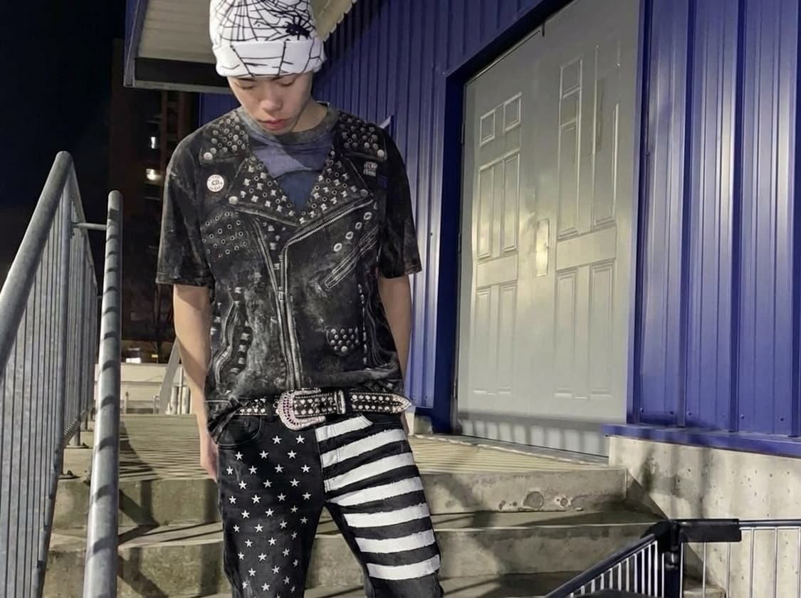 카미야  25ssTrompe Ioeil Print 오버핏 반팔티셔츠 상품이미지1