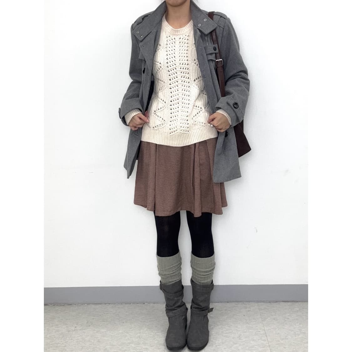 빈티지 아이보리 니트 상품이미지4