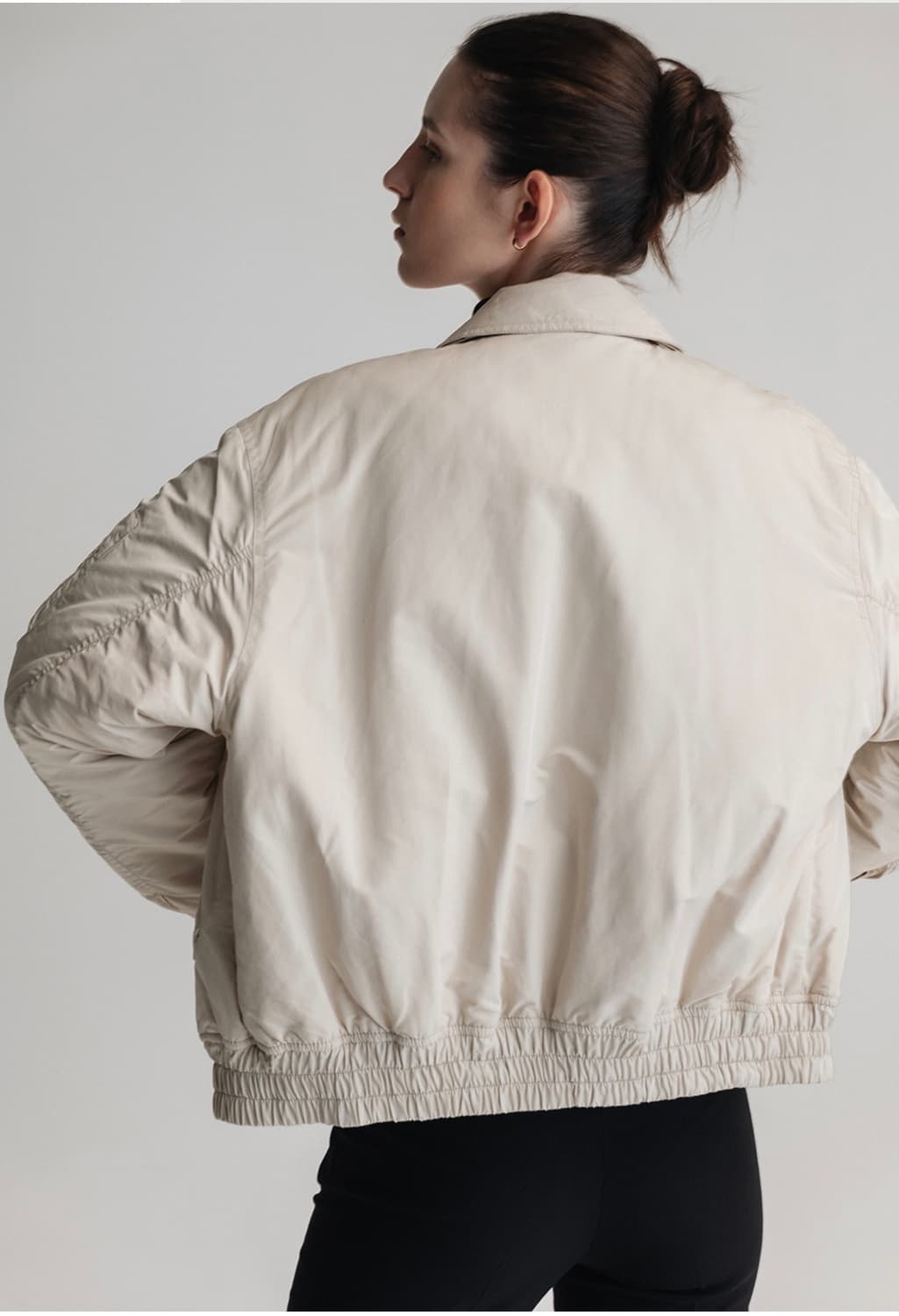 던스트 클래식 칼라 봄버 자켓 상품이미지2